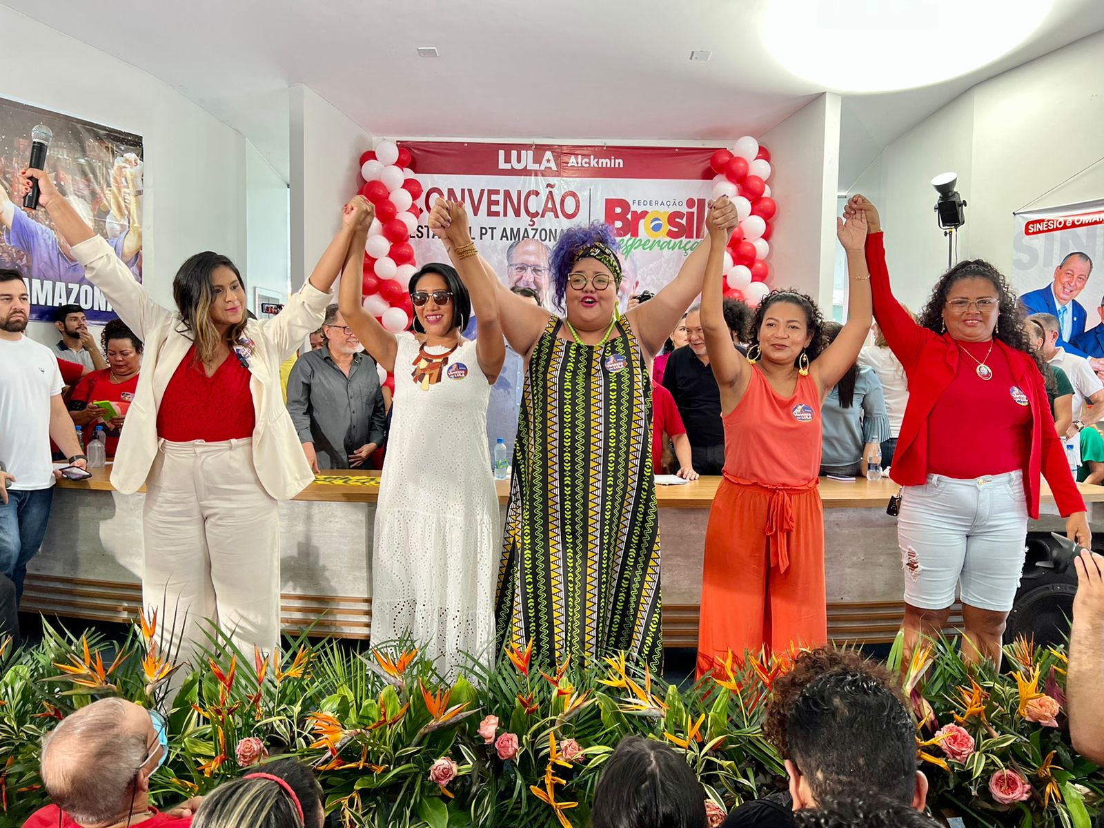 PCdoB AM chega a convenção bancada forte de mulheres e jovens PCdoB