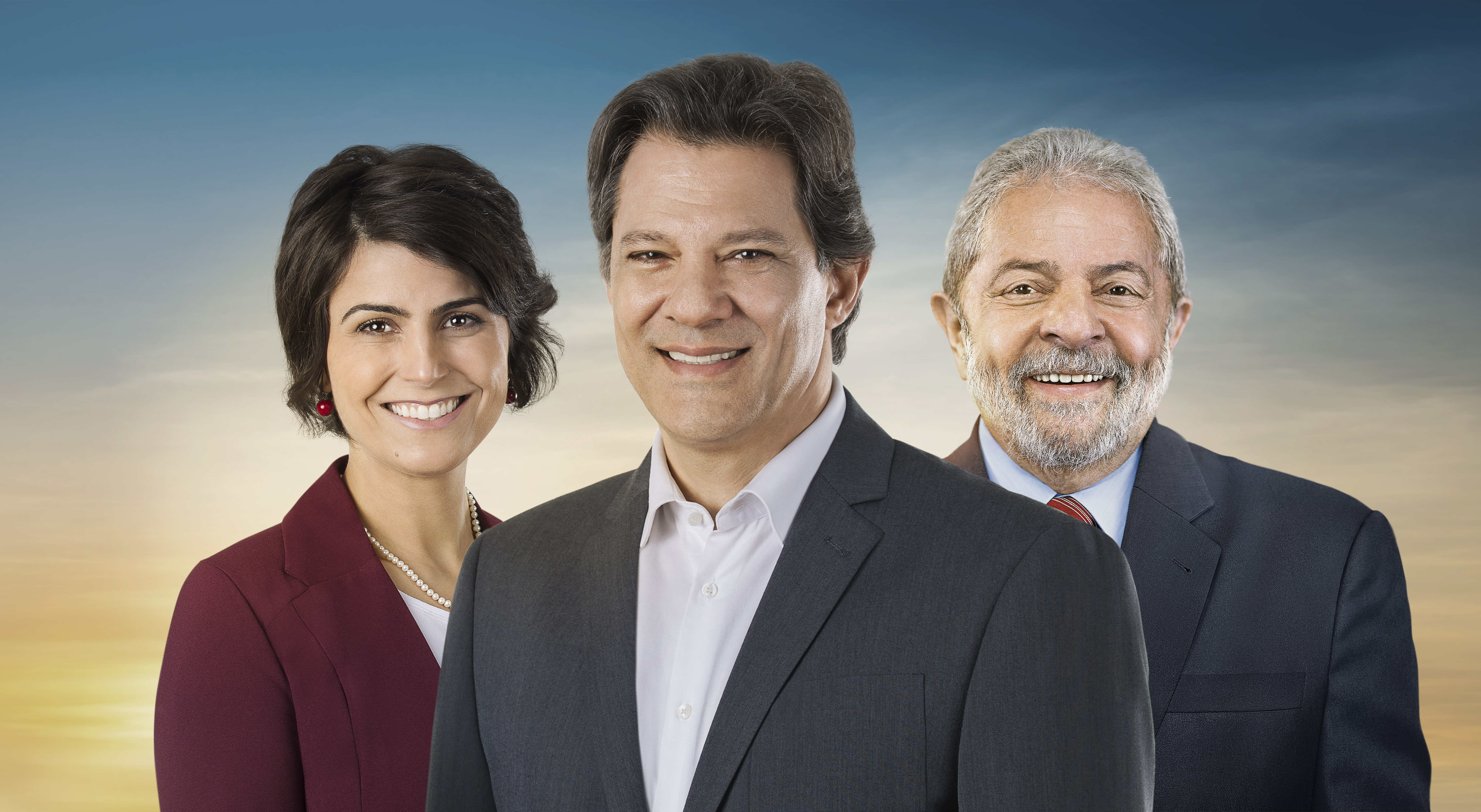  Lula agora é Fernando Haddad presidente Manuela vice 